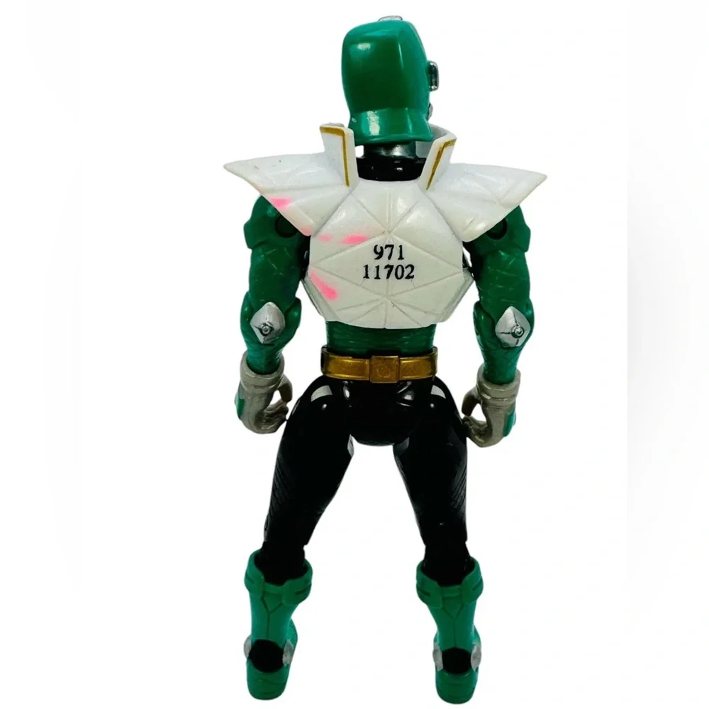 Power Rangers Samurai Armor Morphin Green Ranger Action Figure Bandai 2011